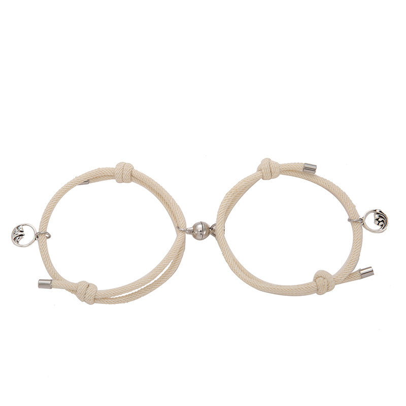 Alloy Love Eachother Couple Bracelet-consonak