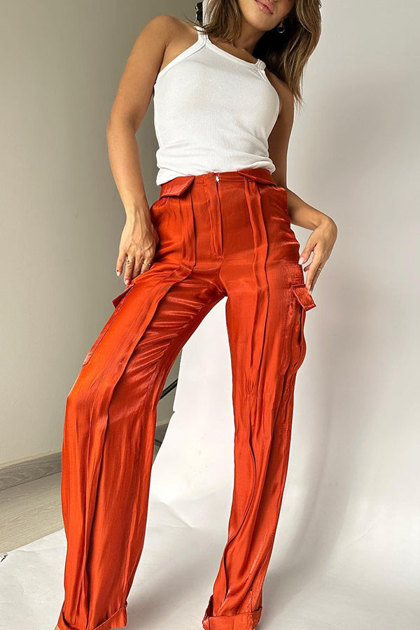 Essential Item Ribbed Crew Neck Stretch Tank-consonak