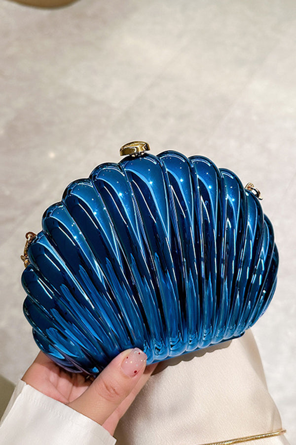 Fashionable and Elegant Chain Lock Shell Bag-consonak