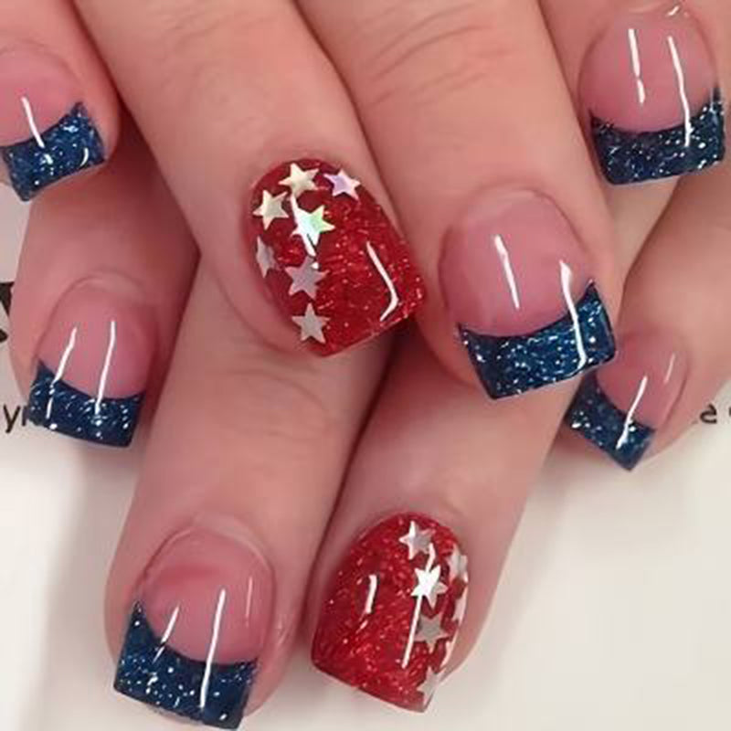 Independence Day Pattern Fashion Nail Art-consonak