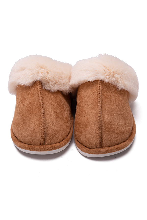 Warm Home Plush Cotton Slippers-consonak