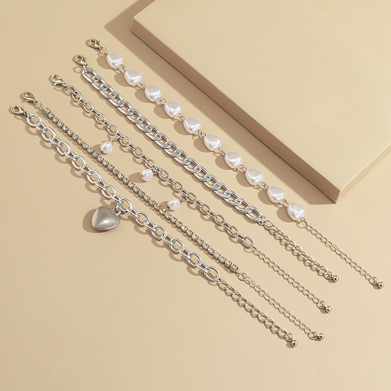 Special Shaped Imitation Pearl Vintage Baroque Bracelet-consonak