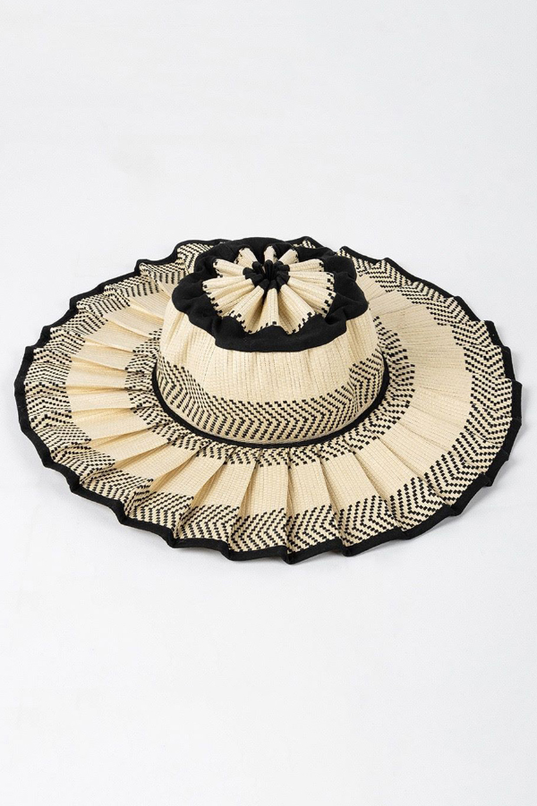 Stylish Foldable Sun-protective Woven Casual Straw Hat | Consonak