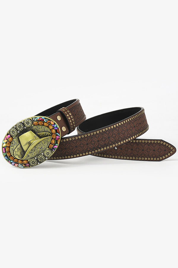 Retro Western Cowboy Style Waist Belt | Consonak