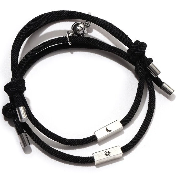 Alloy Love Eachother Couple Bracelet()-consonak