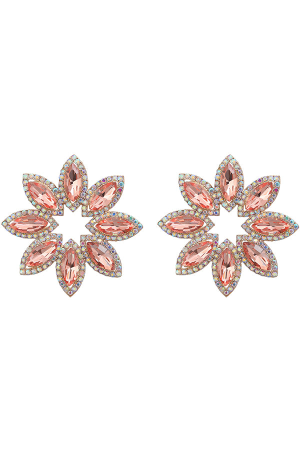  colour Floral Earrings-consonak