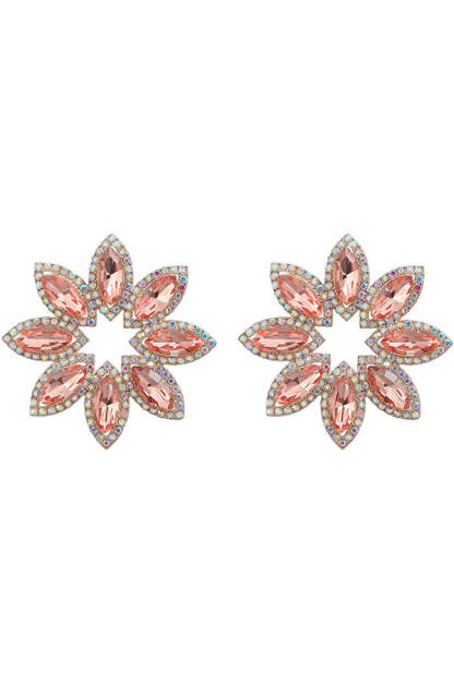  colour Floral Earrings-consonak