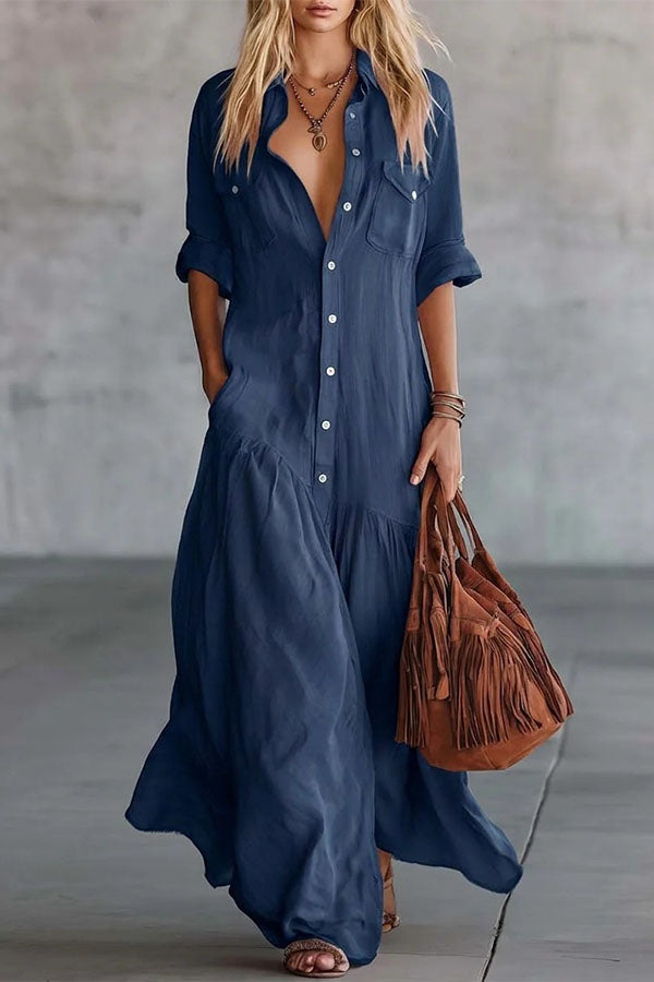 Cloud-Soft Shirt Dress: A Timeless Silhouette-Consonak