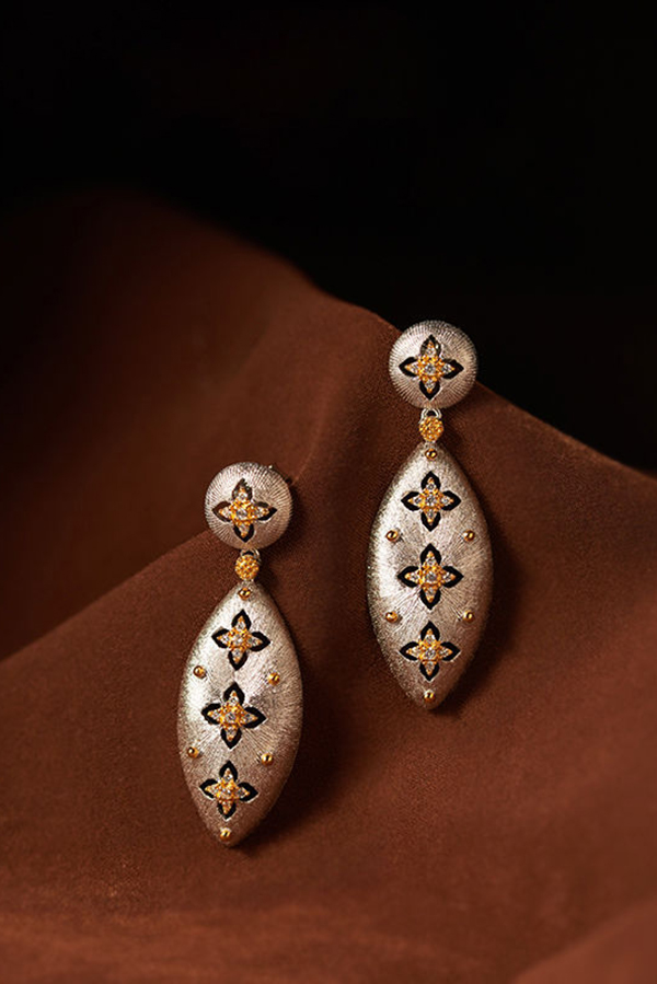 Exquisite Four-leaf Clover Fashion Earrings-consonak