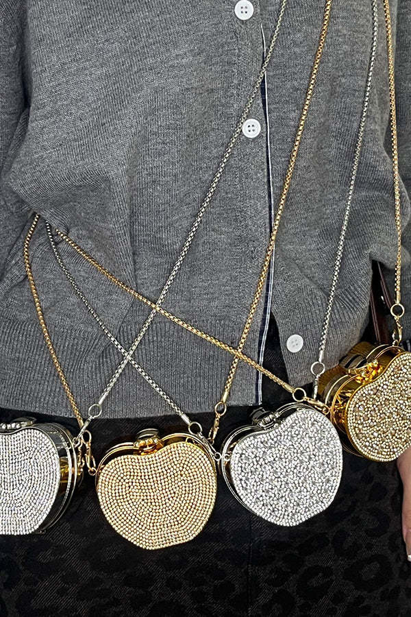 Fashionable and Personalized Diamond Mini Crossbody Bag-consonak