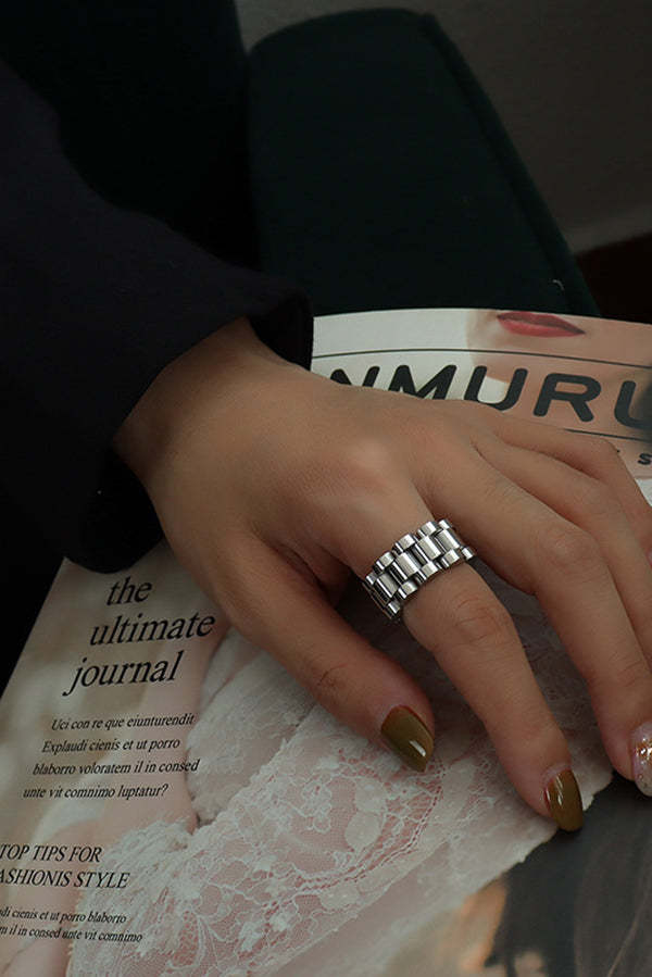 Fashionable and Versatile Watch Band Ring-consonak