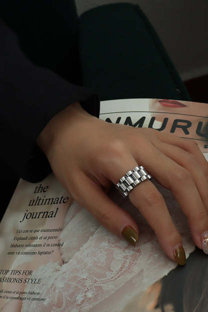 Fashionable and Versatile Watch Band Ring-consonak