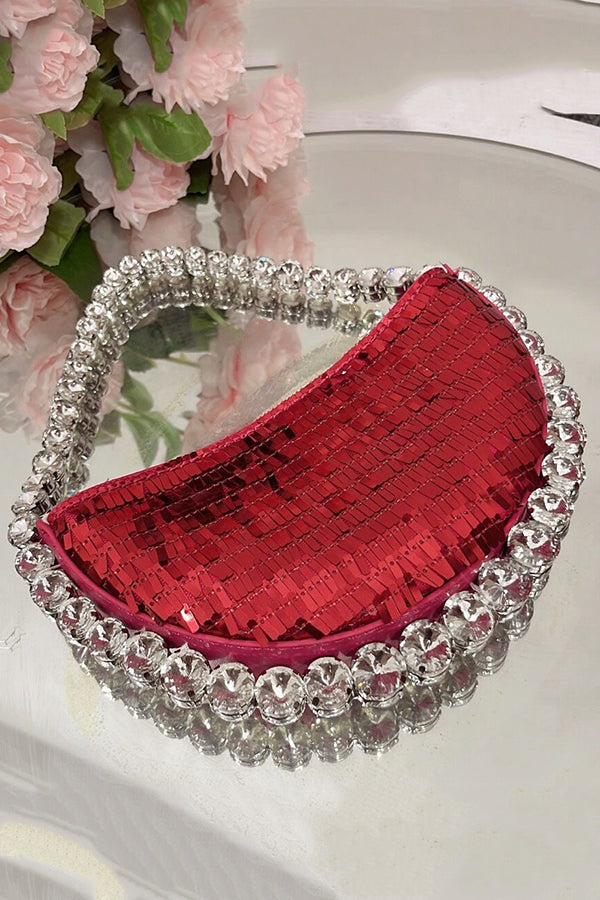 Fashionable Ultra-glittery Diamond Handbag-consonak