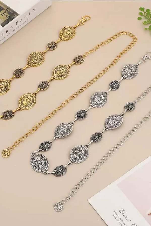 Bohemian Ethnic Style Metal Waist Chain-consonak