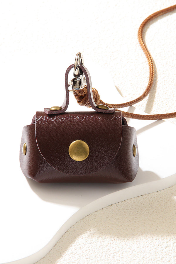 Small and Cute Pendant Storage Bag Necklace-consonak