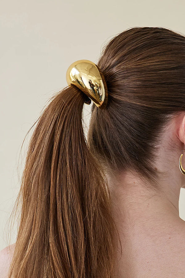 Simple U-shaped Alloy Elegant Hair Rope-consonak