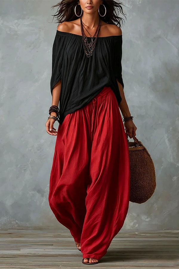 Elena Boho Chic Two-Piece Set-Consonak