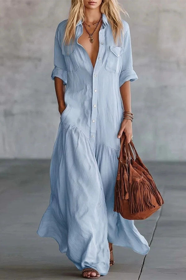 Cloud-Soft Shirt Dress: A Timeless Silhouette-Consonak