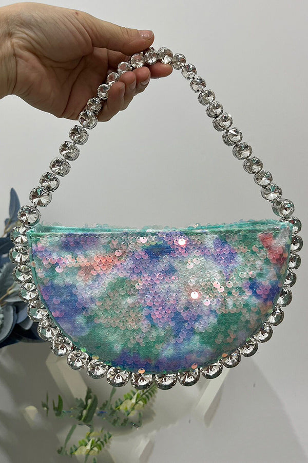 Fashionable Ultra-glittery Diamond Handbag-consonak