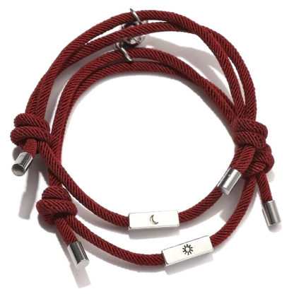 Alloy Love Eachother Couple Bracelet()-consonak