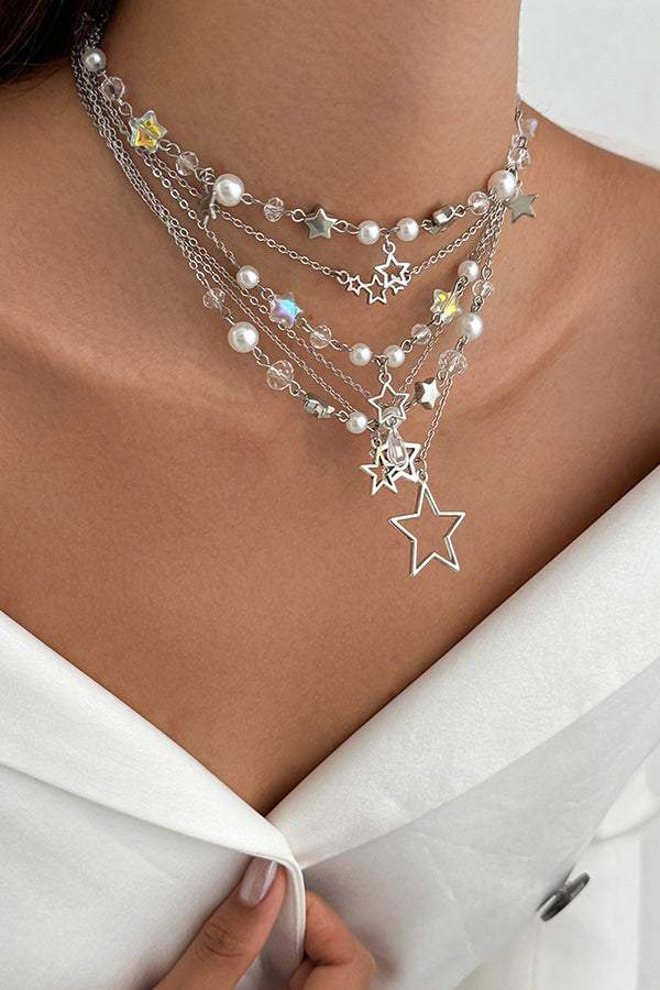 Fashionable Multi-layer Sweet Alloy Necklace | Consonak