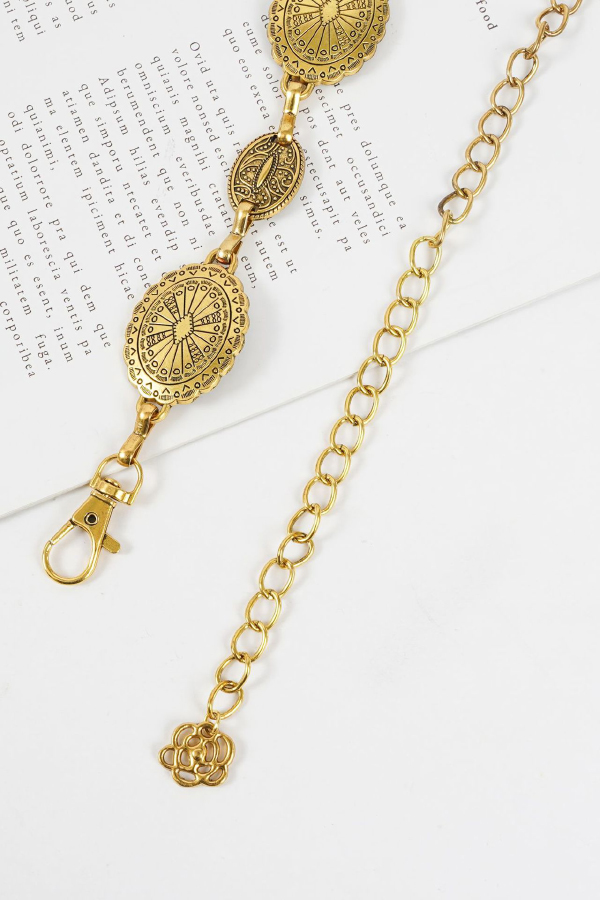 Bohemian Ethnic Style Metal Waist Chain-consonak