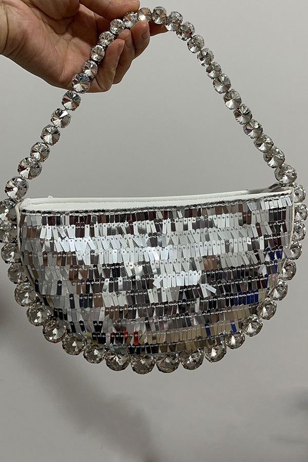 Fashionable Ultra-glittery Diamond Handbag-consonak
