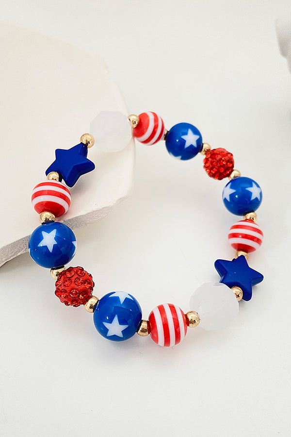 American Flag Independence Day Fashion Bracelet-consonak