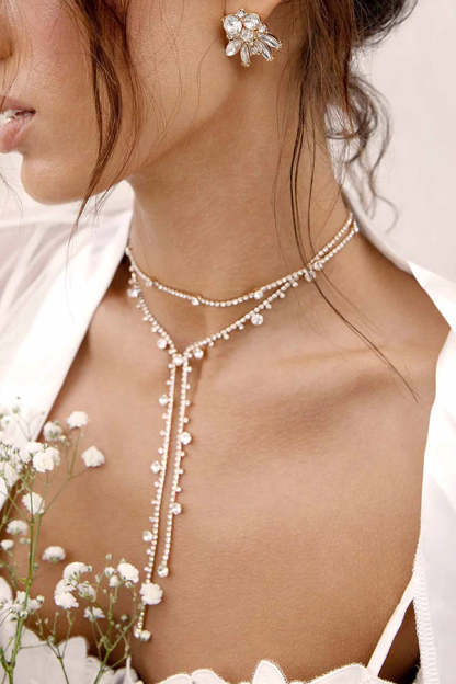 Sexy Irregular Full Diamond Necklace-consonak