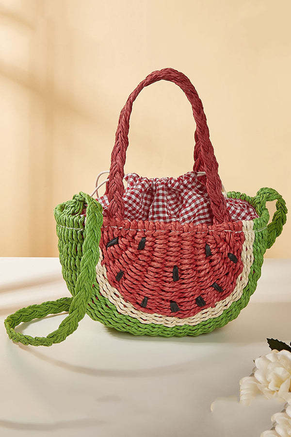 Cute Holiday Fruit Shaped Braided Bag-consonak