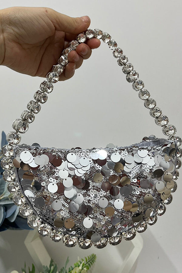 Fashionable Ultra-glittery Diamond Handbag-consonak
