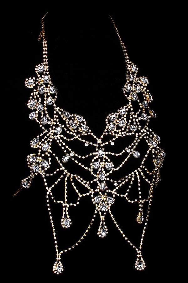 Luxury Rhinestone Multi-layer Fashion Necklace | Consonak