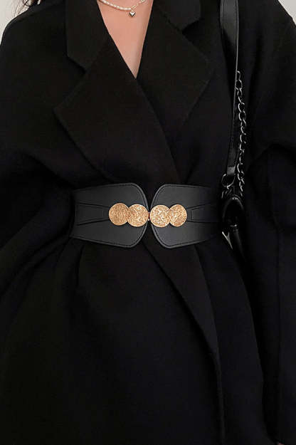 Retro All-match Wide Elastic Belt-consonak