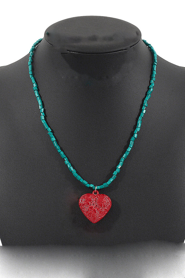 Bohemian Ocean Style Rice Bead Necklace-consonak