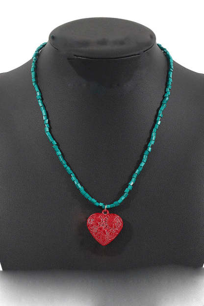 Bohemian Ocean Style Rice Bead Necklace-consonak