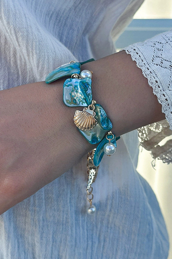 Beach Ocean Style Shaped Pearl Bracelet | Consonak