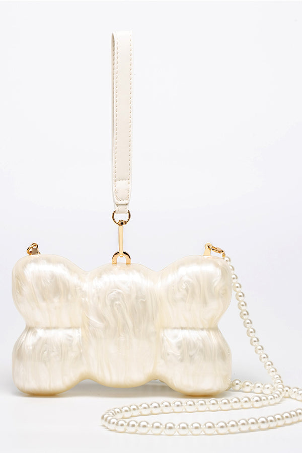 Fashionable and Elegant Multi-style Pearl Chain Shoulder Bag-consonak