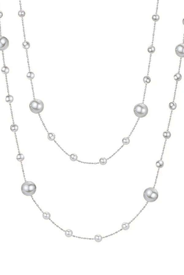 Vintage Pearl Beaded Stackable Elegant Necklace-consonak