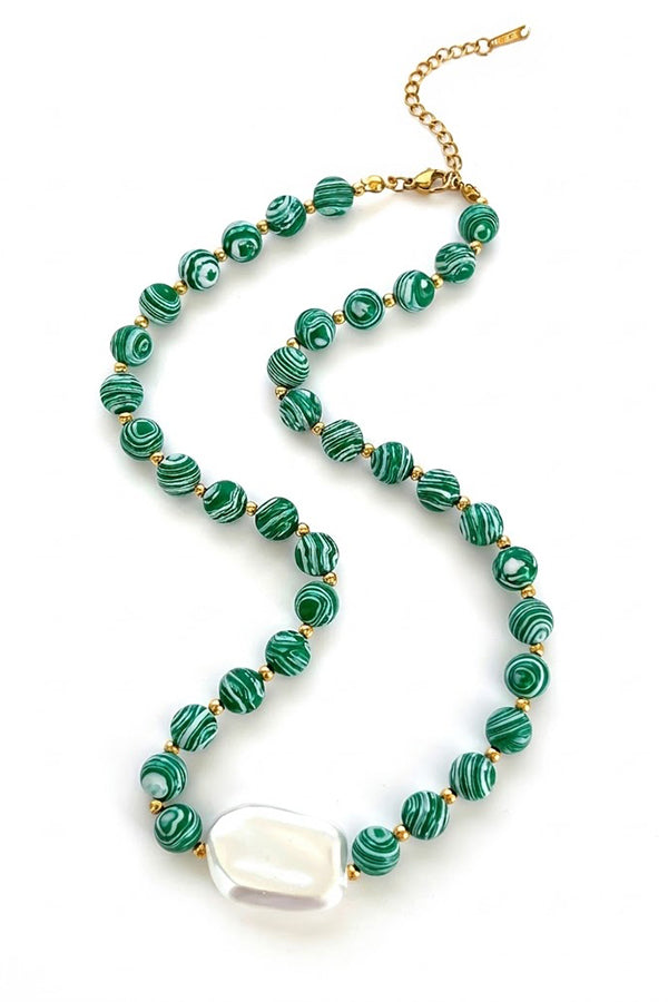 Bohemian Multi-pendant Beaded Necklace-Consonak