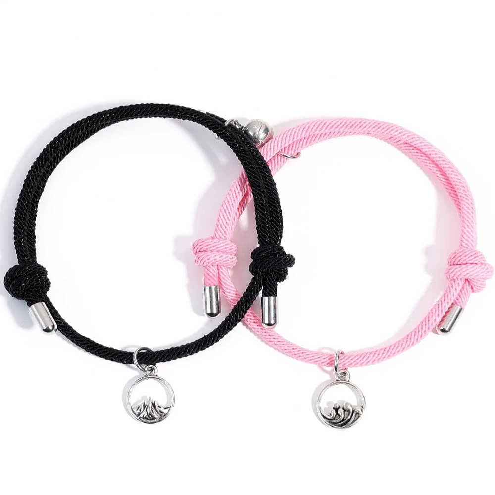 Alloy Love Eachother Couple Bracelet-consonak