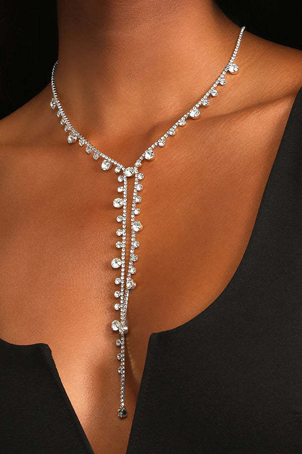 Sexy Irregular Full Diamond Necklace-consonak