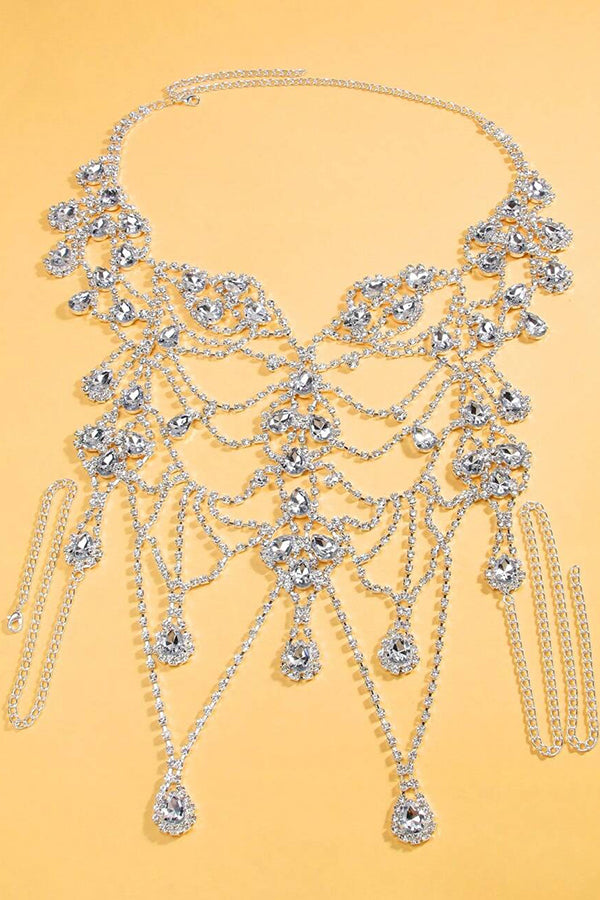 Luxury Rhinestone Multi-layer Fashion Necklace | Consonak