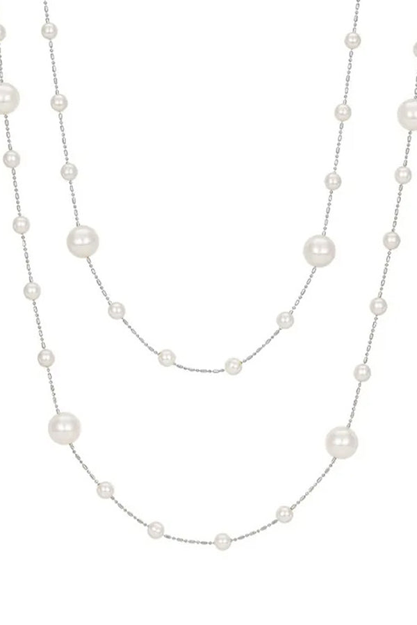 Vintage Pearl Beaded Stackable Elegant Necklace-consonak