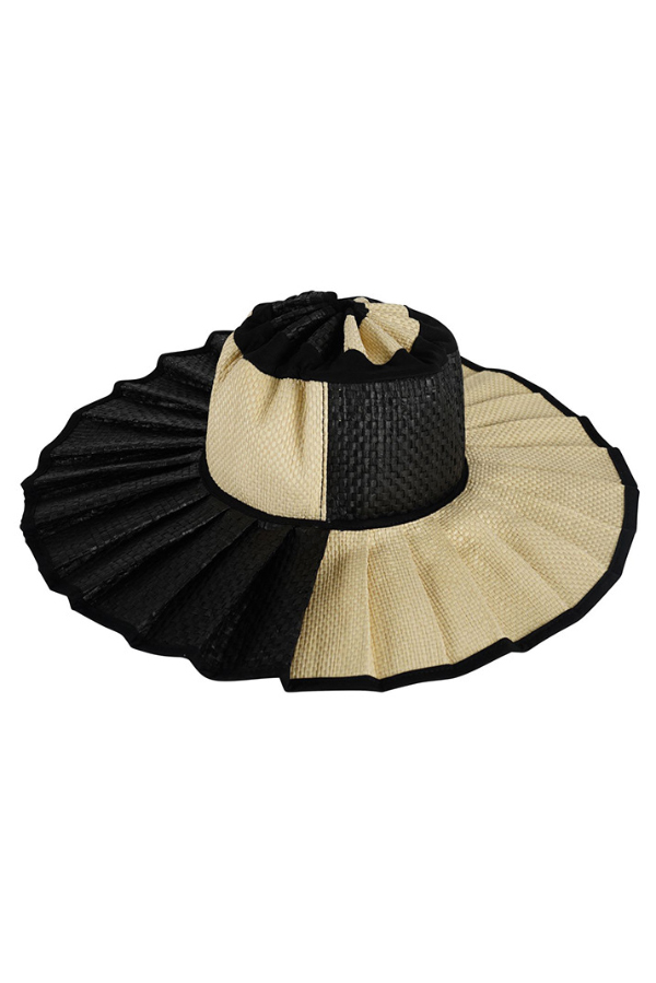 Stylish Foldable Sun-protective Woven Casual Straw Hat | Consonak