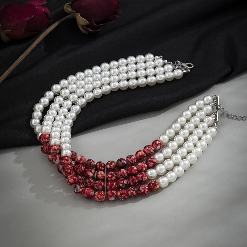 Gothic Blood Drop Tassel Halloween Personalized Necklace | Consonak