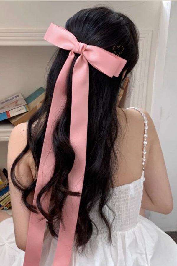 Bow Tassel Ribbon Hairpin-consonak