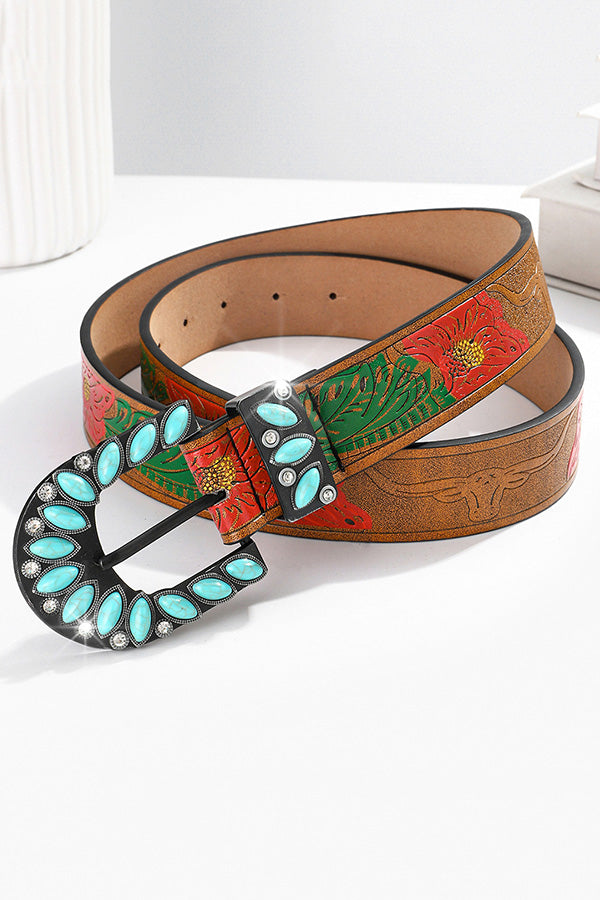 Bohemian Fashion Turquoise Vintage Belt-consonak