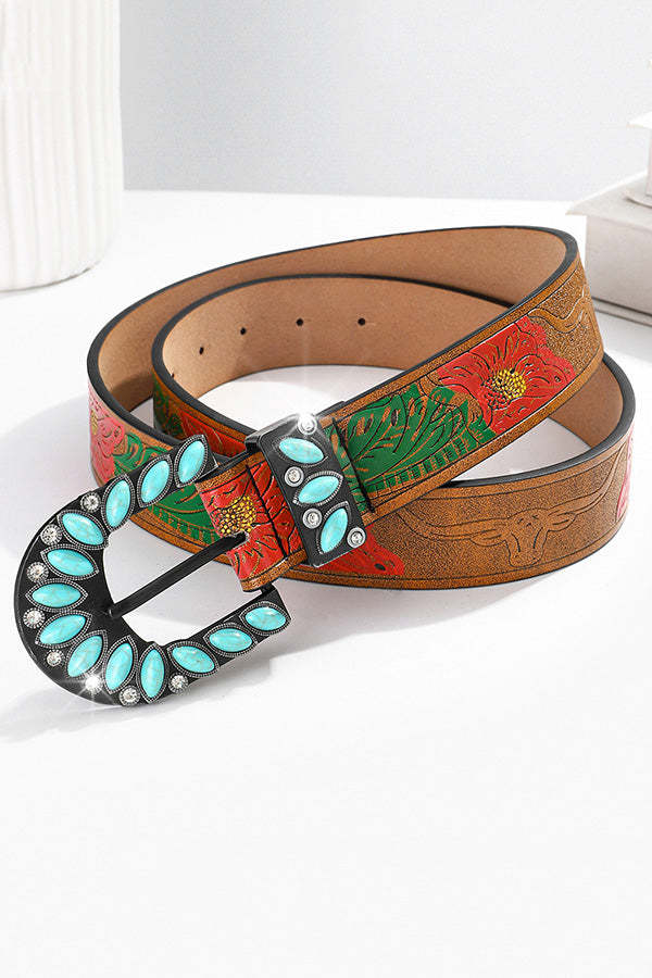 Bohemian Fashion Turquoise Vintage Belt-consonak