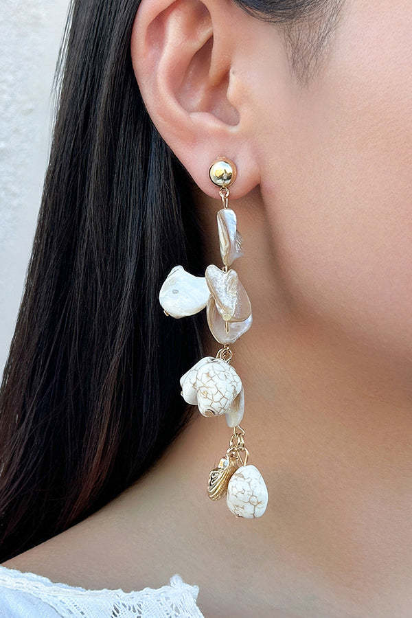 Resort Style Summer Starfish Shell Pearl Jewelry-consonak