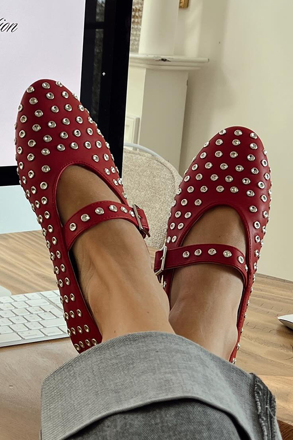 Casual Full Round Toe Mary Jane Dance Shoes-consonak